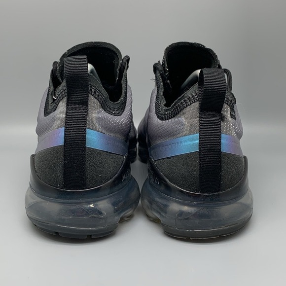 Nike Air VaporMax 2019 Black Grey Blue Running Shoes AR6631-001 Men\'s Sz 11.5
